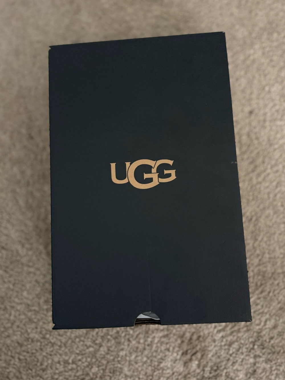 UGG Black Shoe Box